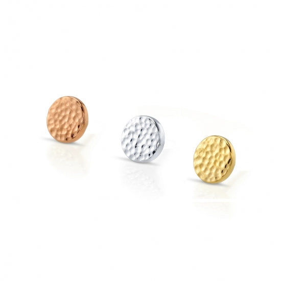 Threadless Hammered Round Disc