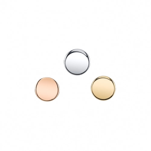 Threadless Gold Disc
