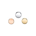 Threaded Gold Disc