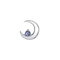 16g Threaded Nyx Moon End – Tanzanite