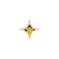 Threadless Sparkle End – Citrine