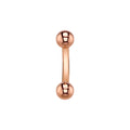 Threadless Curved Barbell