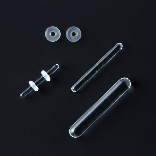 Glass No Flare Retainers