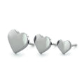 Titanium Threadless Heart End