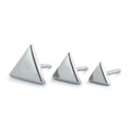 Titanium Threadless Triangle End