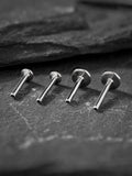 Titanium Threadless Labret Post