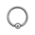 Classic silver captive bead ring jewelry, ideal for septum and various ear piercings, displayed on a transparent backg