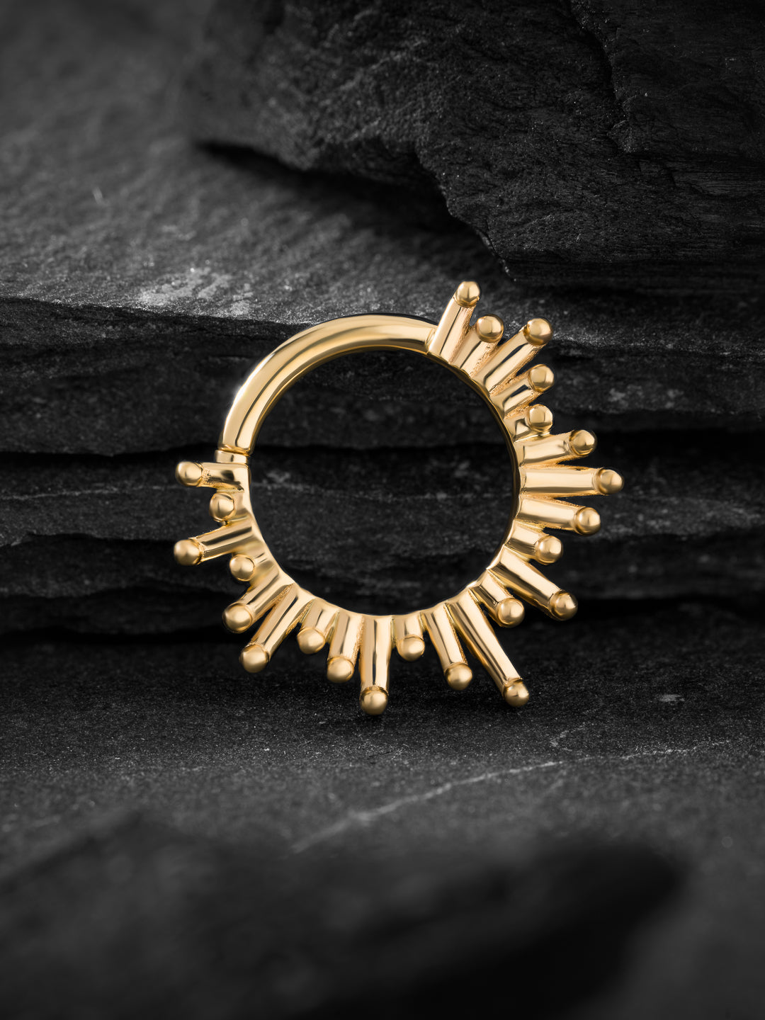 Ray of Light Seam Ring – 16 Gauge