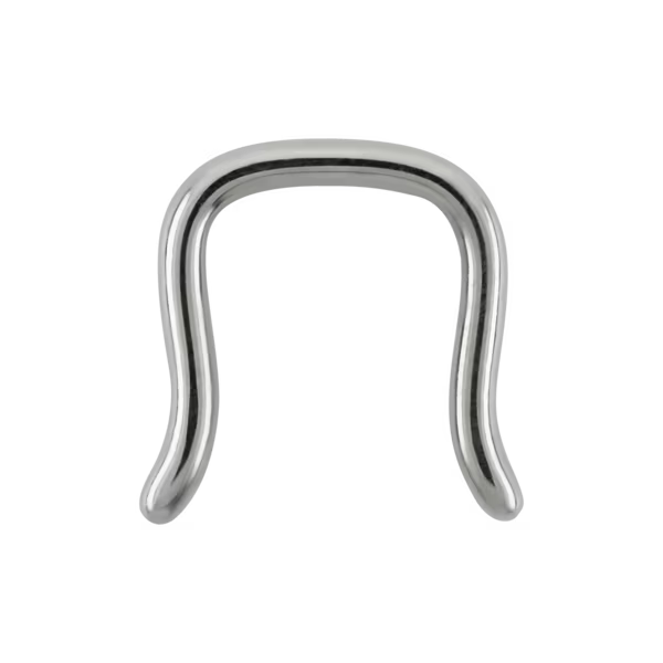 Steel septum retainer