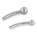 16GA Titanium Basic Curved Barbell Shaft