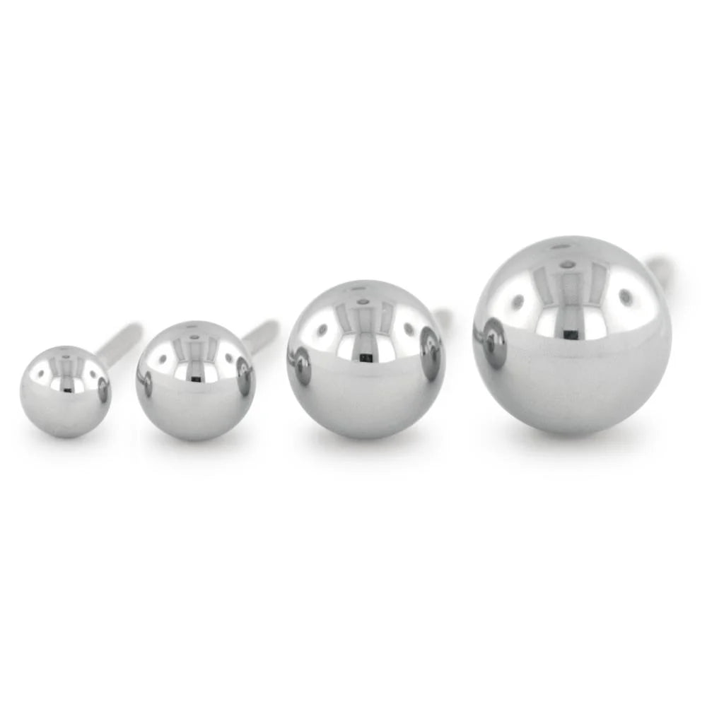 Titanium Threadless Ball End