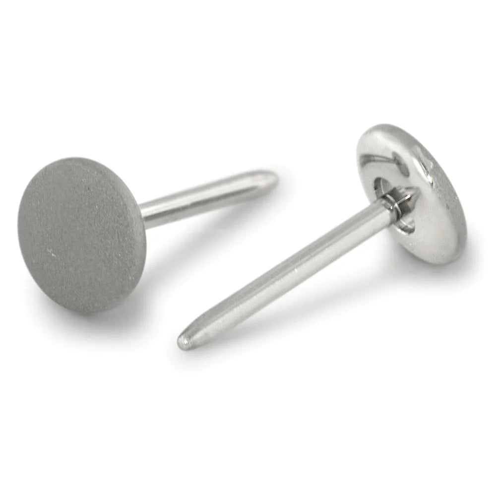 Textured Titanium Threadless Disk End