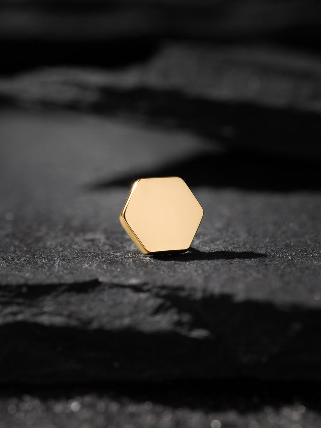 Threadless Flat Hexagon End – 4mm