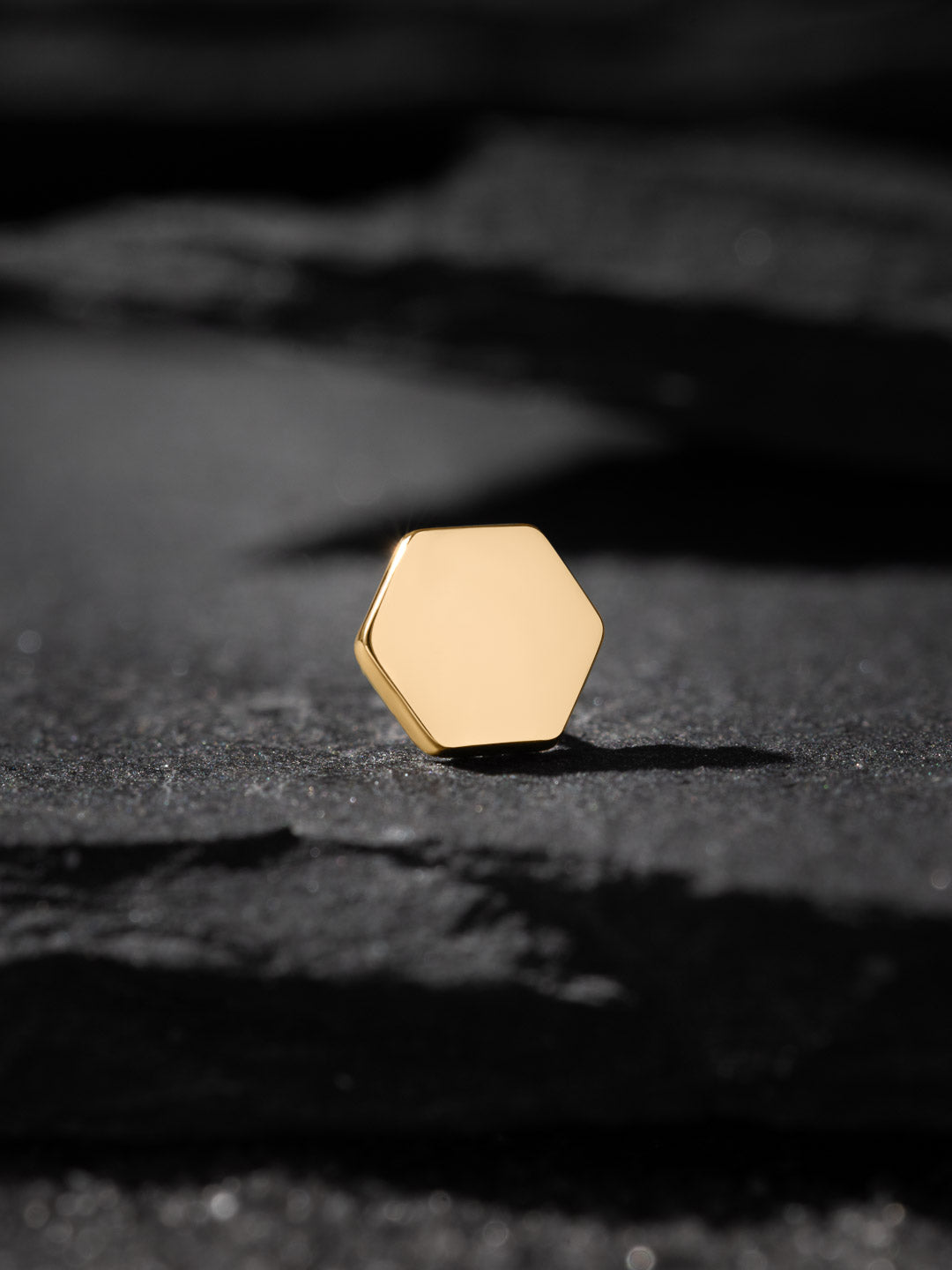 Threadless Flat Hexagon End – 4mm