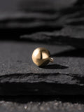 Threaded Gold Bead