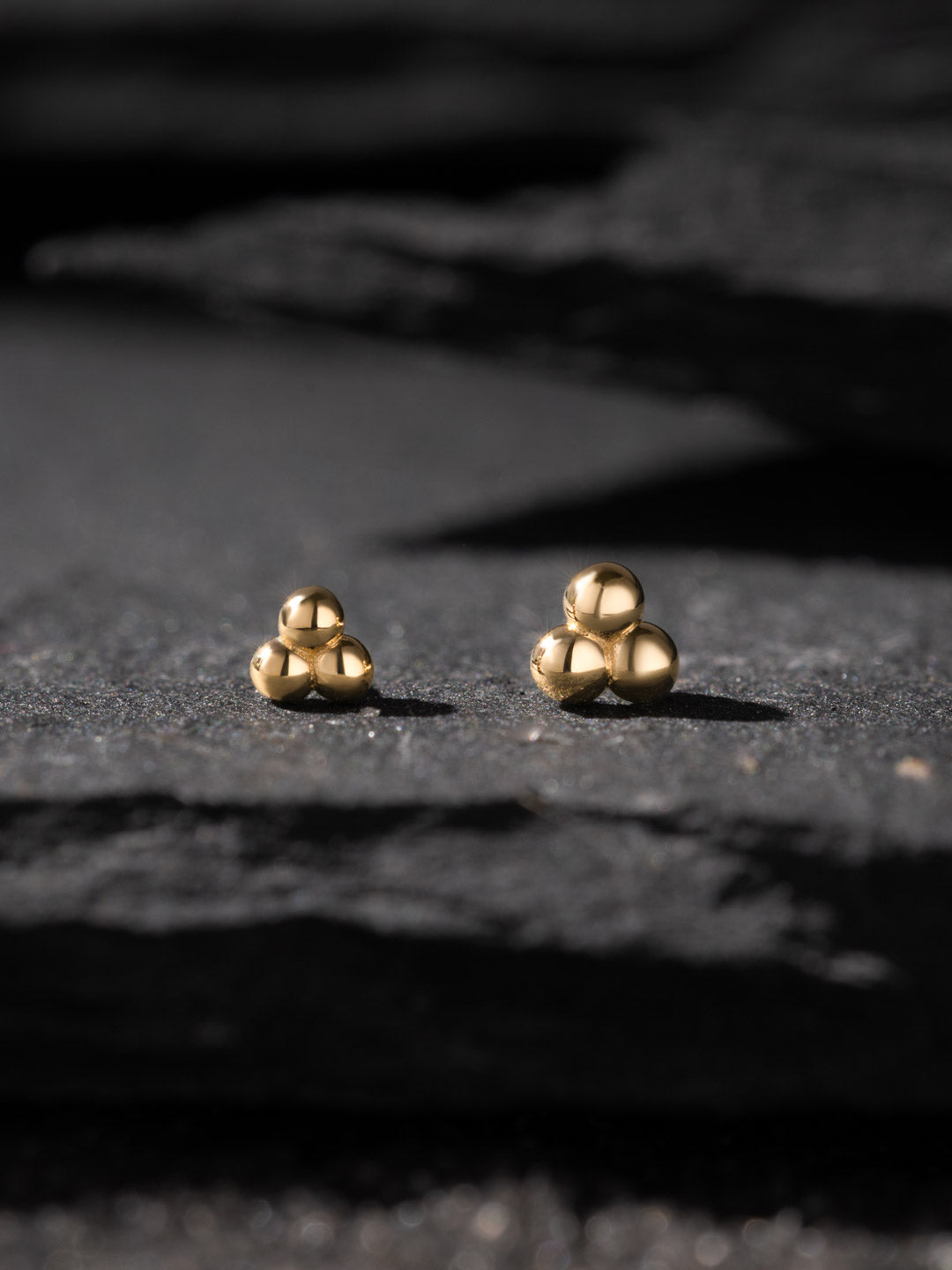 Threadless Tri Bead Cluster