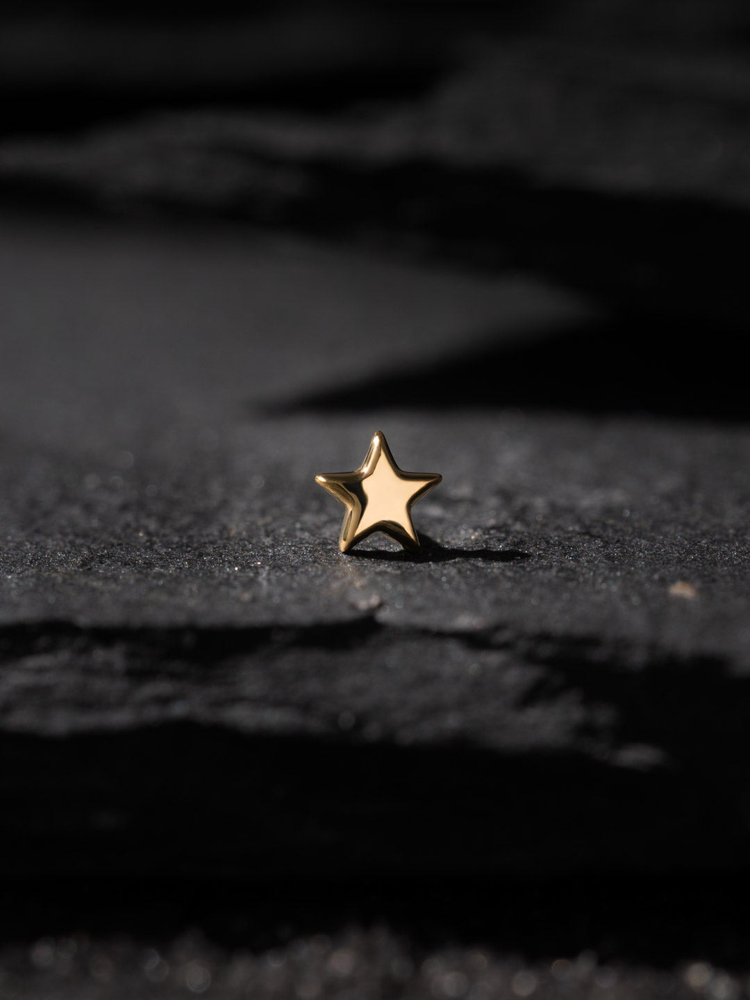 Threadless Tiny Flat Star – 3mm