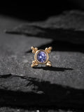 Threadless Mini Kandy End – Tanzanite AA